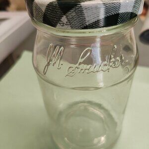 Smucker's vintage signed jar collectible gift retro decor item